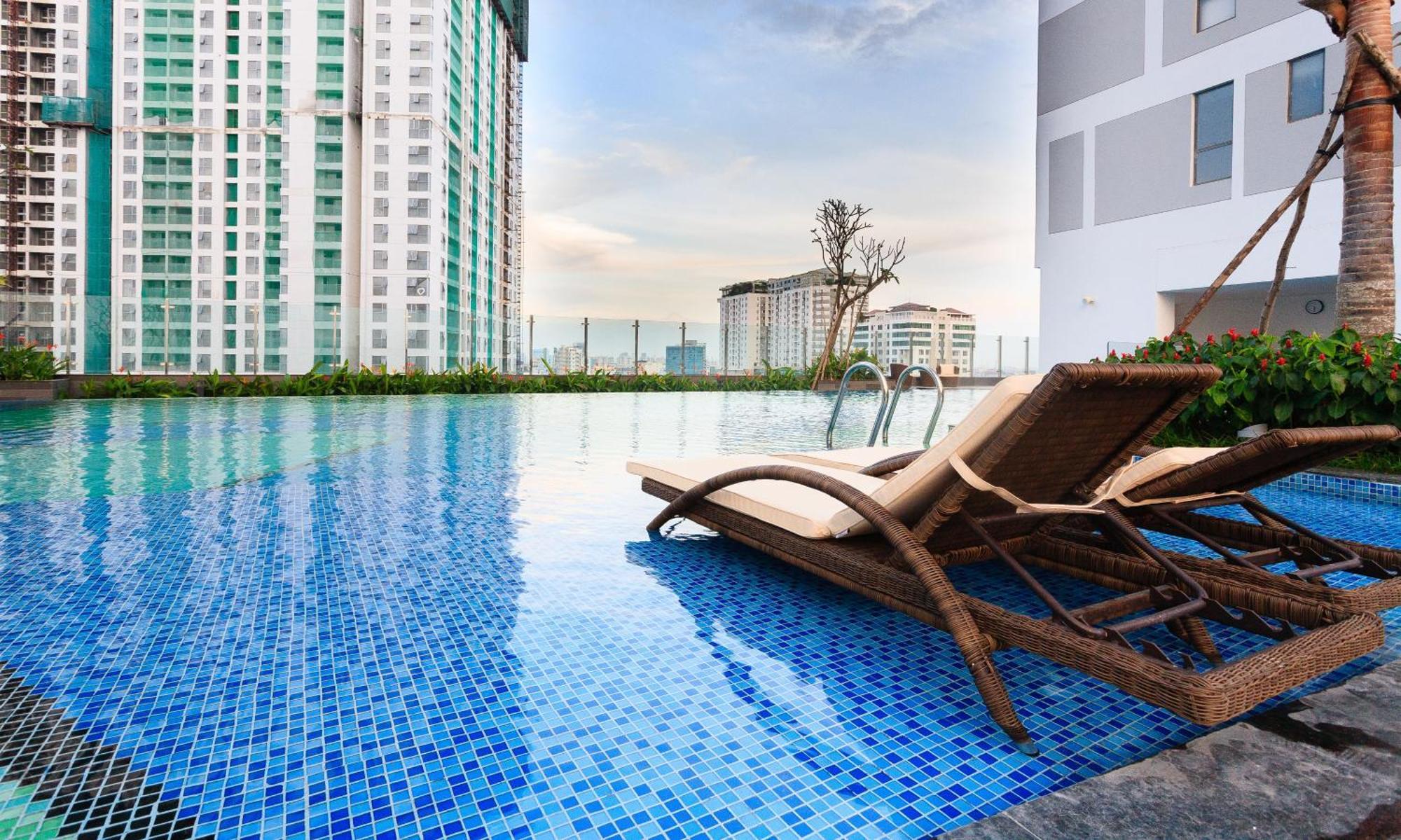 Elysium Cbd Rivergate Apartment - Pool - Free 4G Sim For 3 Nights Hô Chi Minh-Ville Extérieur photo